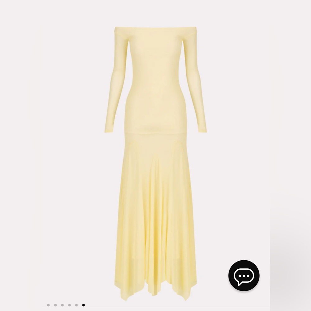 Peppermayo Cream Off-Shoulder Maxi Dress - Picture 4 of 4